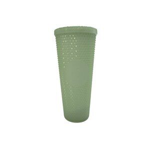 Starbucks Glow In The Dark Cold Cup‎ Light Green Studded Tumbler Grande 24 Oz